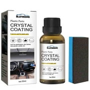 Crystal Coating,Crystal Coating For Car Plastic Parts,Stone Crystal Coating,Plastic Parts Crystal Coating,Easy To Use Car Refresher,Great Gloss Retention(1pc 30ml/1fl.oz)from QiwagFerng